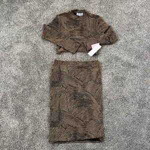 NWT Almost Famous Sparkle Matching Set